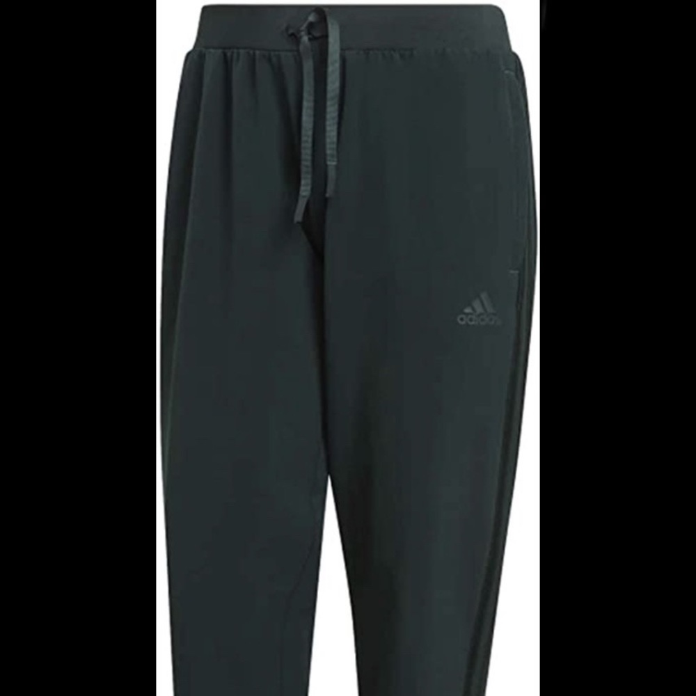 Adidas Trio 19 Soccer Pants Womens AeroReady Woven Training pants- green